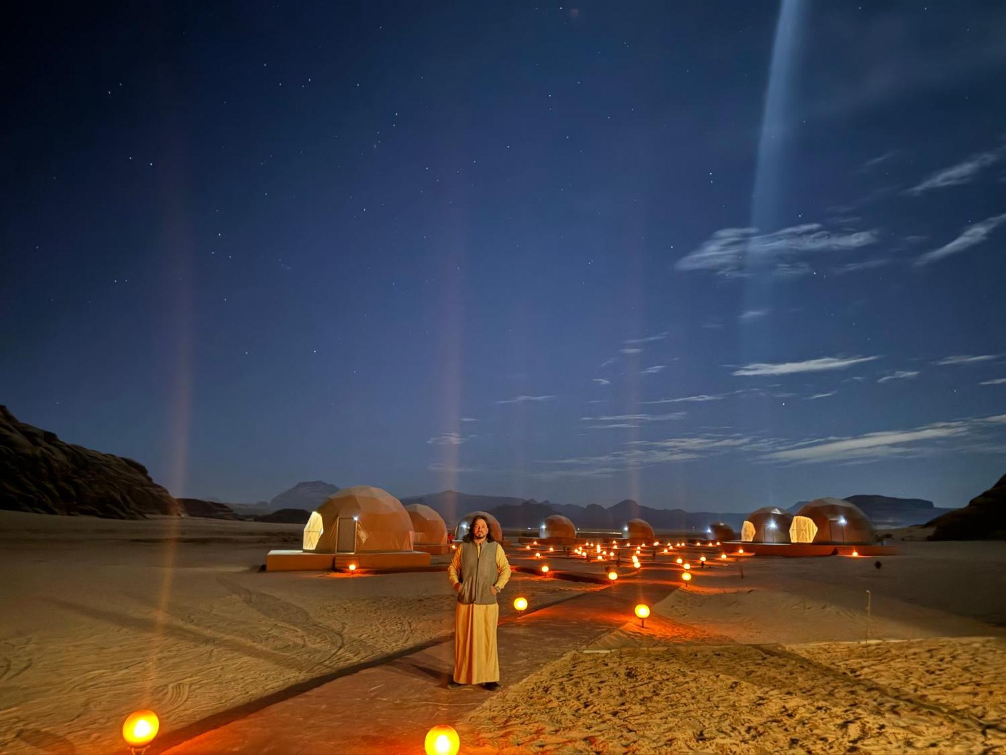 Wadi Rum Anwar Luxury Camp Экстерьер фото